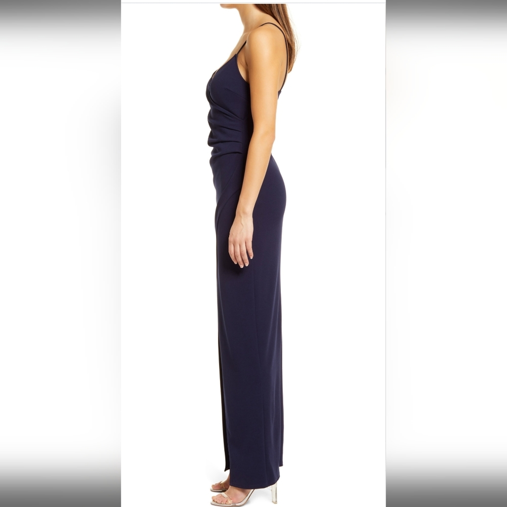 Lulu's Ruched Gown - Picture 2 of 6